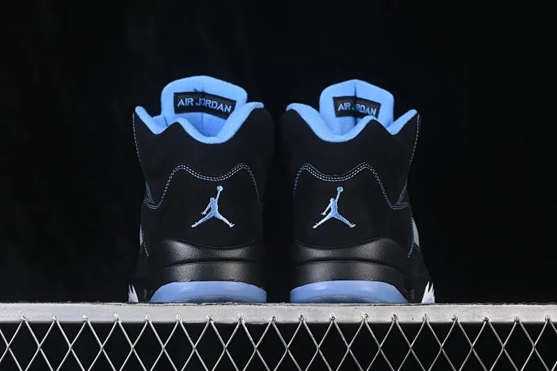 All categories Air Jordan Jordan series basketball shoes Air Jordan 5 TG version Air Jordan 5 Retro "Black University Blue" AJ5 Joe 5 University Blue DD0587-008